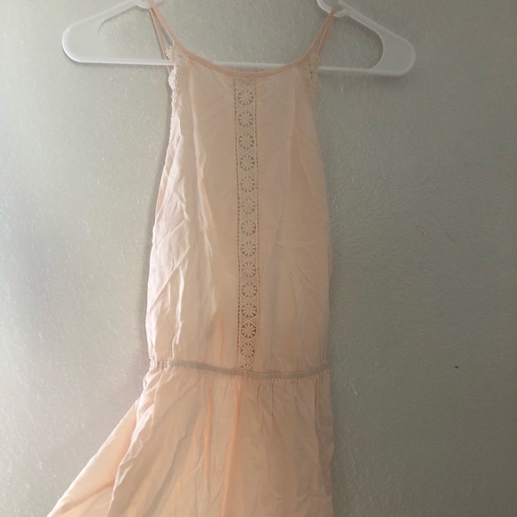 Peach Strappy Romper - Picture 2 of 4